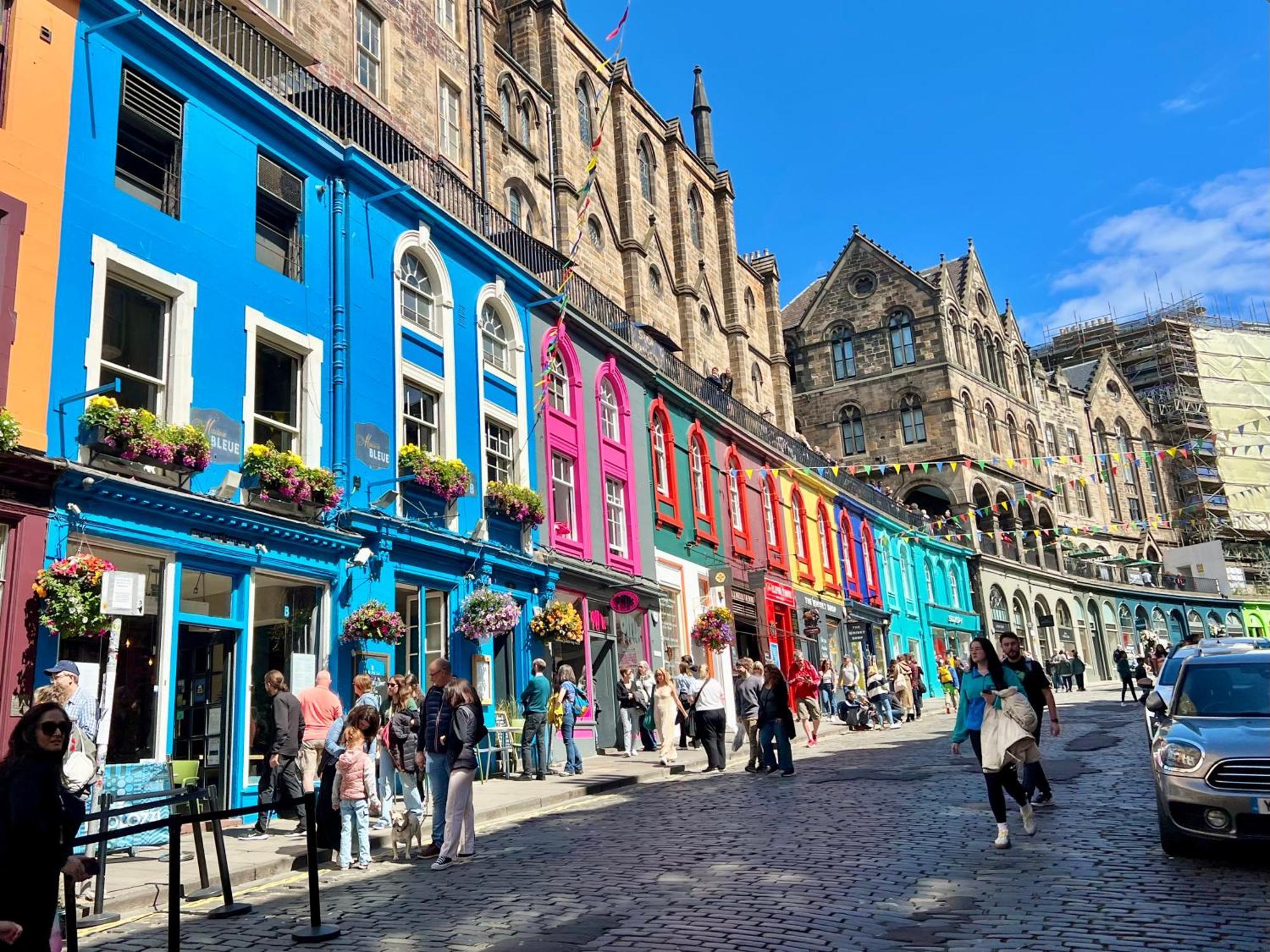 Bright Old Town City Centre Apartment EDI Exterior photo